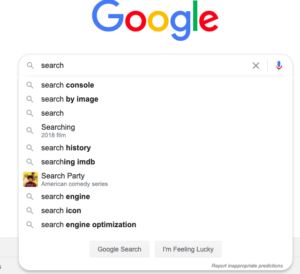 How Google Search suggestion work